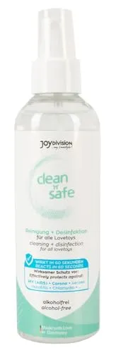 JOYDIVISION CLEAN'N'Safe 200 ml, Reinigungs-, Pflege-, Desinfektionsmittel & Toy-cleaner