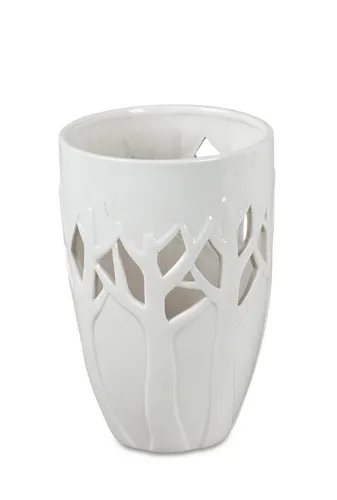formano Dekovase Lebensbaum, Farbe: Weiß, Motiv: Baum in weiß von formano