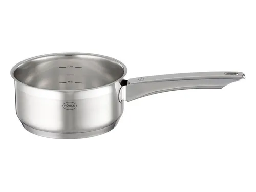 RÖSLE Kochtopf CHARM Edelstahl Stielkasserolle Ø16cm - Kochtöpfe - Die elegante 2-Ton-Polierung und ergonomischer Griff machen diese Stielkasserolle zum Must-Have für jeden Kochliebhaber.