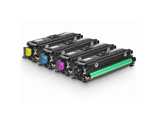 Tonerkartusche Gigao 508X CMYK Toner-Set kompatibel für HP Color LaserJet Enterprise, (Kompatibel für HP Color LaserJet Enterprise M 553 Series 508X), dnm