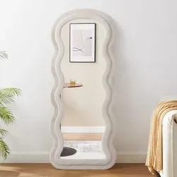 SalesFever Ganzkörperspiegel Bristol in beige von SalesFever