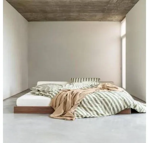 Essenza Bettwäsche Mikkeli Perkal, 2-teilig, gestreift - Bettwäsche-Set aus hochwertigem Baumwollperkal, ideal für erholsamen Schlaf. Mit Wendeoptik und harmonischem Streifen-Design für ein stilvolles Schlafzimmer.