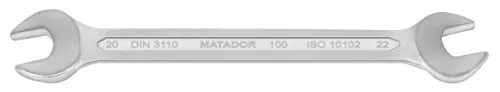 MATADOR Doppelmaulschlüssel, 19 x 22 mm, 0100 1922