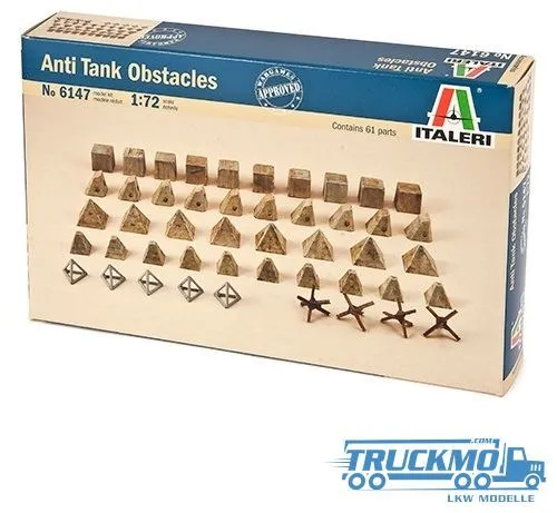 Italeri Panzerabwehr Hindernisse 6147 von Italeri