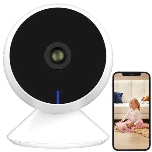 7links IP Cam: 2K-IP-Überwachungskamera mit smarter Bewegungserkennung - Überwachungskamera mit 3MP für gestochen scharfe 2K-Videos, smarte Bewegungserkennung und Nachtsicht bis 10 Meter. Ideal für Ihr Smarthome, kompatibel mit ELESION, Smart-Life und Tuya.