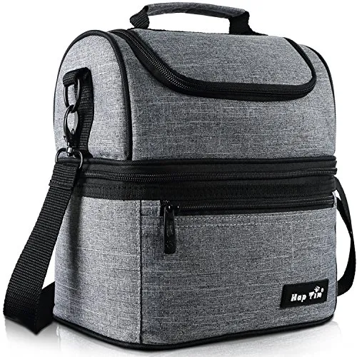 Hap Tim Kühltasche klein mit Kühlakku für kühlbox Lunch tasche Isoliert Thermotasche Isoliertasche Picknicktasche für Lebensmitteltransport 8L(EU-16040-G)