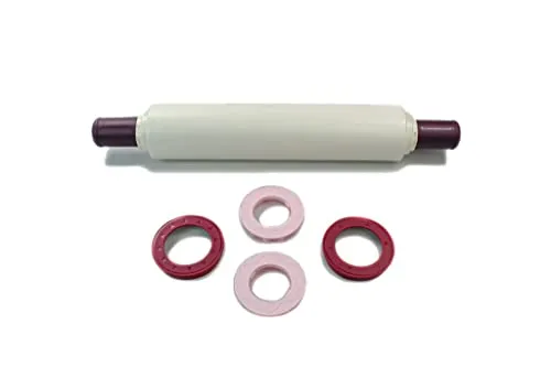 Tupperware Profi-Teigrolle Backen Bordeauxrot D06 von Tupperware