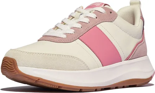 FitFlop Damen Sneakers F-Mode Flow – Elegante Sportlichkeit - Stylische Damen Sneakers aus Leder und Wildleder-Mix, ideal für jede Jahreszeit. Bequeme Passform und rutschfeste Gummisohle sorgen für höchsten Tragekomfort.