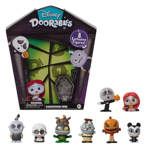 Just Play 16979 Disney Doorables Nightmare Before Christmas Collector Pac