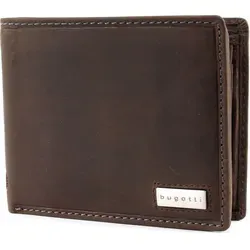 bugatti Geldbörse Hunter RFID mit hoher Funktionalität - Elegante bugatti Geldbörse mit RFID Blocker, 8 Kartenfächern und hochwertigem Leder. Maße: 12,5 x 9 x 2,5 cm. Ideal für Ordnung und Stil im Alltag!