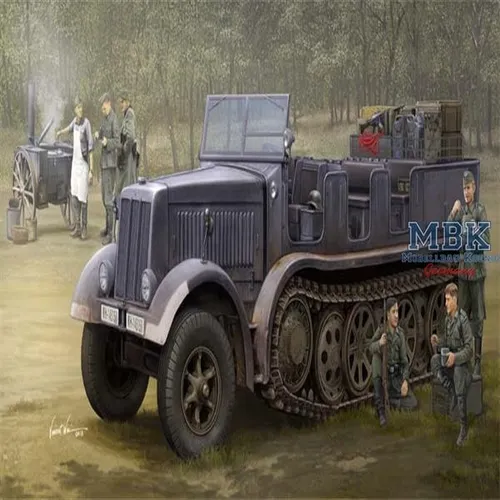 Sd.Kfz.8 Half-Track Artillery Tractor von Trumpeter 1:35 von Trumpeter