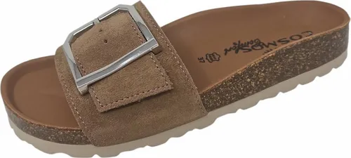 Cosmos Comfort Pantolette Braun für Damen - Elegante Damenpantolette in Braun von Cosmos Comfort, ideal für den täglichen Komfort und stilvolle Auftritte.