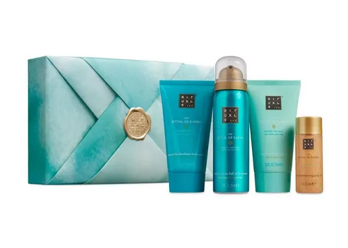 The Ritual of Karma - Small Gift Set - Ganzkörperpflege, luxuriös verpacktes Origami-Geschenkset mit 4 Pflegeprodukten, umweltfreundliches FSC-zertifiziertes Papier.