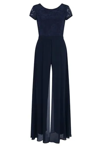 Produktbild Vera Mont Damen Jumpsuit Kurzarm Night Sky, 42