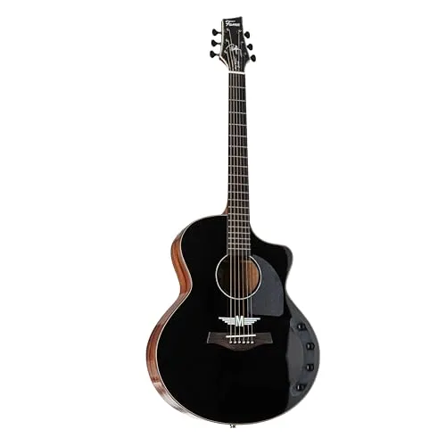 Peter Maffay Signature Grand Auditorium Westerngitarre - Exklusive Westerngitarre mit massiver Fichtendecke und Mahagoni-Korpus. Ideal für kraftvollen Klang und optimalen Zugang zu hohen Lagen dank Cutaway. Inklusive robustem Gigbag für sicheren Transport.