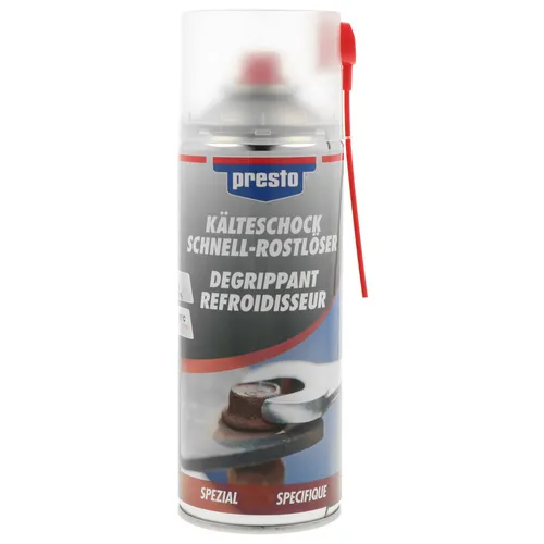 Kälteschock Schnell Rostlöser Spray Rostlöserspray 400ml Presto 157233