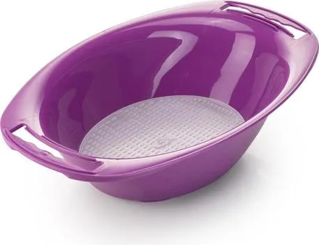 Börner Schüssel mit Sieb V5 PowerLine in lila von Börner