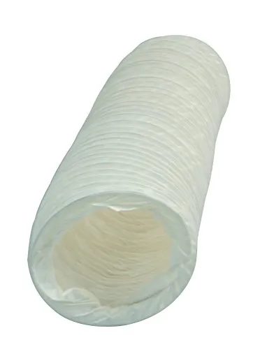 Flexschlauch 100 cm weiß Ø 100mm, 100cm lang, weiß