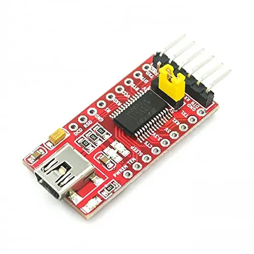 ElectroWorldFR FTDI FT232RL USB auf TTL Serial Adapter Modul 5 V und 3,3 V