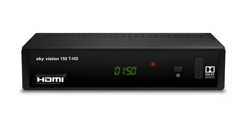 Sky Vision 150 T DVB-T2 HD Receiver in schwarz von Sky Vision