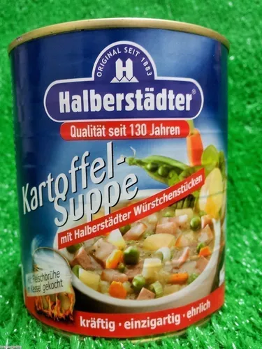  Halberstädter KARTOFFELSUPPE 800g Kartoffel Eintopf Ostprodukt 4,74€/kg
