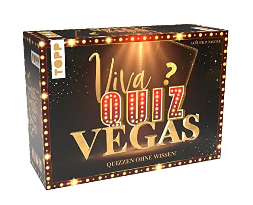 Produktbild Viva Quiz Vegas! – Quizzen ohne Wissen!: Innovative Mischung aus Poker und Quiz! Von Patrick P. Falcke