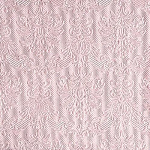 Ambiente Servietten Dinner/Party ca. 40x40 Elegance Pearl Pink Hochzeit - Taufe geprägt