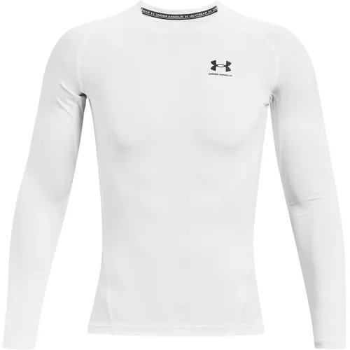 Under Armour Herren UA HG Armour Comp LS, atmungsaktives Langarmshirt für Training - Langarmshirt – Enganliegendes Funktionsshirt aus leichtem HeatGear-Stoff, ideal für schweißtreibendes Training mit Anti-Geruch-Technologie für anhaltende Frische.