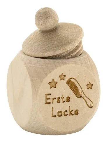Spruchreif® Zahndose Milchzahndose aus Holz mit Schraubdeckel · Zahndose zur Aufbewahrung (1 St)