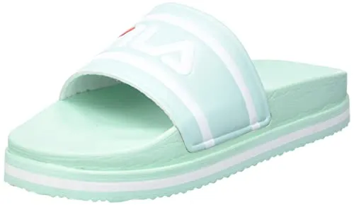 FILA Damen Morro Bay Zeppa wmn Slipper, Brook Green, 41 EU in grün von FILA