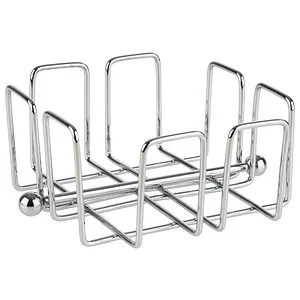 APS Serviettenhalter Bar 11762, silberner Metallhalter für Cocktail-Servietten