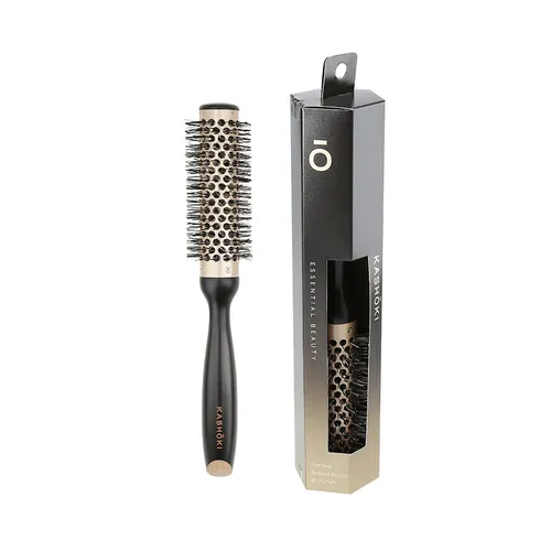 Lockenstab Kash ki Essential Beauty 25 mm Holz - Ergonomischer Griff, reduziert Kräuselbildung und ideal für einen perfekten Look