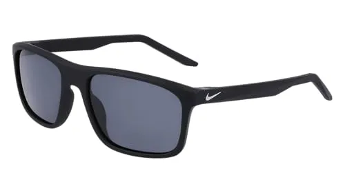 Nike FIRE L P FD1819 Herren-Sonnenbrille - Sportbrillen mit vollrandigem, eckigem Design und robustem Kunststoff-Gestell, ideal für sportliche Aktivitäten und optimalen UV-Schutz.