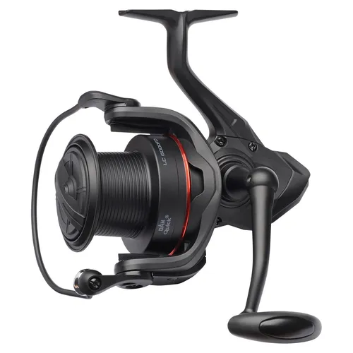 DAM Quick Intenze Longcast Reel LC 8000FD - Robuste Angelrolle mit 6+1 Kugellagern und präzisem Schnurlaufröllchen-Design. Ideal für Weitwurf-Anwendungen, bietet Langlebigkeit und zuverlässigen Einsatz beim Angeln.