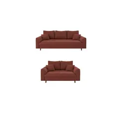 S-STYLE Polstergarnitur 3+2 Maya in Rot - Stylische Polstergarnitur 3+2 Maya von S-STYLE in Rot. Hohe Qualität und Komfort, ideal für Ihr Wohnzimmer. Maße: 210 cm Breite, 81 cm Höhe. Profitieren Sie von attraktiven Aktionen wie 10€ Willkommens-Gutschein!