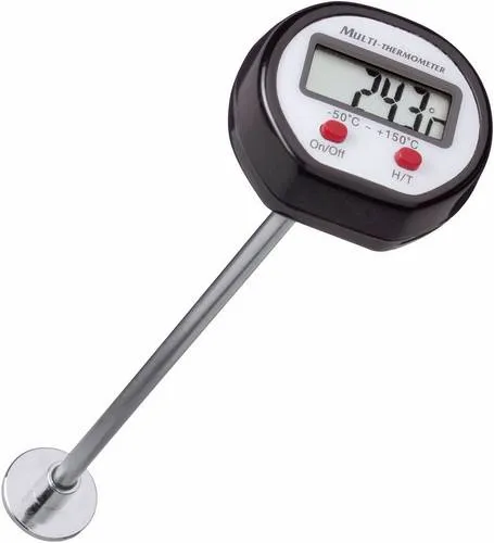 VOLTCRAFT DOT-150 Oberflächenthermometer -50 bis +150°C - Präzises Oberflächenthermometer für einfache Temperaturmessungen glatter Flächen. Ideal für den Einsatz in der Küche und bei HACCP-Anforderungen.