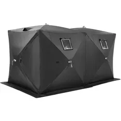 VEVOR Angelzelt 6-8 Personen in schwarz von Vevor