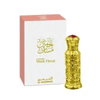 Al Haramain Musk Floral Perfume Oil 12ml - Damenparfüm mit blumigen Noten, 12 ml reines Parfümöl für langanhaltenden Duft und luxuriöses Gefühl.