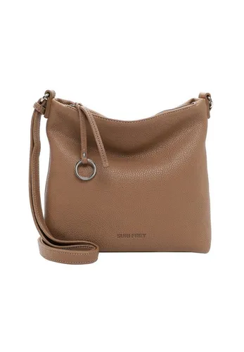 SURI FREY Umhängetasche SFY Debby 13602 - Damen Umhängetasche aus hochwertigem Feinsynthetik, mit längenverstellbarem Umhängeriemen und sicherem Reißverschluss für optimalen Schutz.