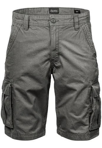 REPUBLIX Cargoshorts MELVIN Herren Bermuda Short Hose Regular Fit - Cargoshorts für Herren, aus hochwertiger Baumwolle, atmungsaktiv und mit praktischen Cargo-Taschen für Schlüssel und Smartphone – ideal für Freizeit und Abenteuer!