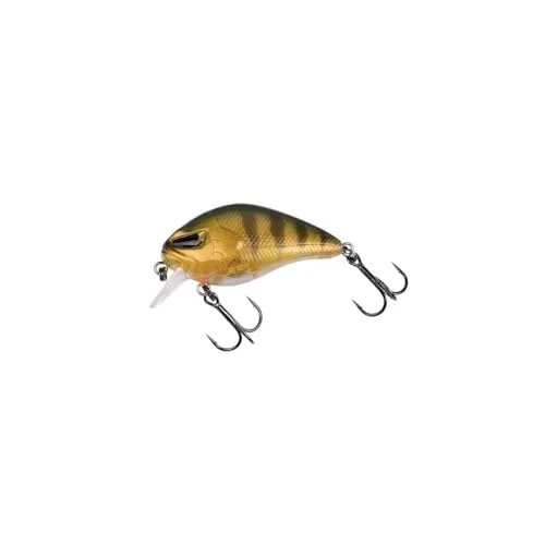 ZECK Wobbler/Kleiner Crankbait für Barsch, Forelle & Döbel - Danny 2.0 | 4,5 cm | 0,5 m F - Perch