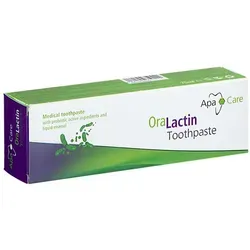 Oralactin Pre- & Postbiotische Zahncreme - Zahnpasten mit prä- und postbiotischen Inhaltsstoffen für eine gesunde Mundflora und optimalen Zahnschutz.