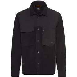 camel active Langarmhemd mit Logo Stickerei - Freizeithemden mit individueller Logostickerei, ideal für Business und Freizeit, aus leichtem Webstoff für hohen Tragekomfort.