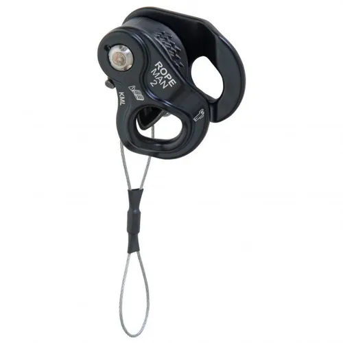 Wild Country Ropeman 2 Steigklemme - Schwarz, One Size - Kletterausrüstung mit innovativem Design für sicheres und einfaches Aufsteigen an Seilen, perfekt für Kletterer und Bergsteiger.