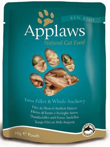 Produktbild Applaws Cat Food Tuna Anchovy Pouch 70g