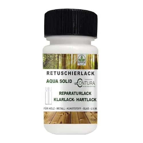Contura Universal Klarlack Lackstift Glänzend 50ml. Reparaturlack Retuschierlack Kratzer Ex (Glänzend, 1)