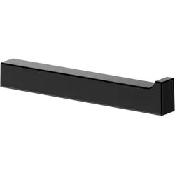 Keuco EDITION 11 Black Selection Toilettenpapier-Ersatzrollenhalter - Eleganter Toilettenpapierhalter in schwarz matt, aus hochwertigem Metall gefertigt und ideal für moderne Badezimmer.