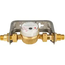 Einstrahlzähler ETK Kombi-Set für Warmwasser bis 90 °C