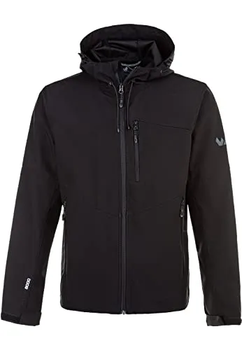 Whistler Softshelljacke Rodney W-PRO 8.000 - Funktionsjacke für Herren, wasserdicht und PFC-frei, ideal für Urban Outdoor. Mit praktischem Kinnschutz und wärmendem Material bist du bestens gegen Witterung geschützt.