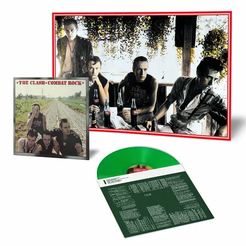 The Clash Combat Rock LTD 180g 1LP Indie Store Green Vinyl 2022 Sony